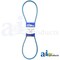 A & I Products Aramid Blue V-Belt (5/8" X 56" ) 24" x3" x0.6" A-B53K - alternate 2